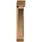 Ekena Millwork Thorton Traditional Smooth Bracket w/ Offset Brace, Western Red Cedar, 5 1/2"W x 26"D x 30"H BKT0604X26X30THR01SWR - alternate 3